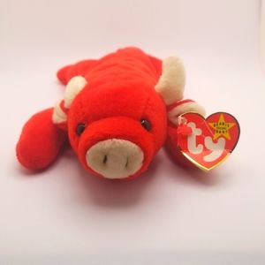 Tabasco the bull beanie baby